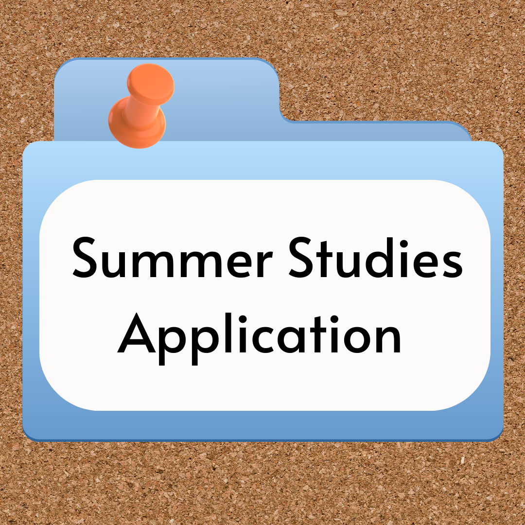 Summer Studies Application
